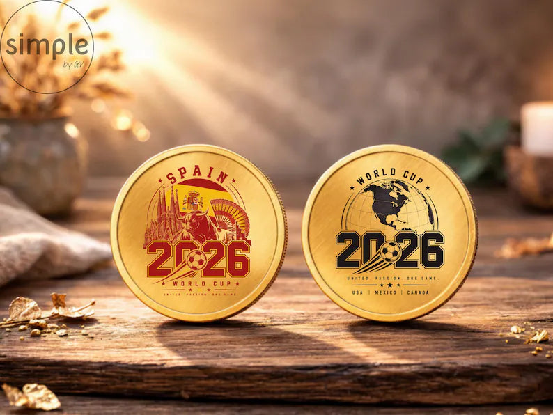 🏆 Flash Sale: 60% OFF ⚽ Spain Team World Cup 2026 Fan Coin