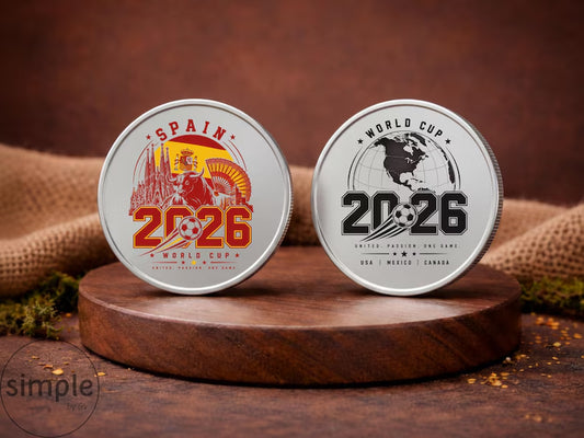 🏆 Flash Sale: 60% OFF ⚽ Spain Team World Cup 2026 Fan Coin