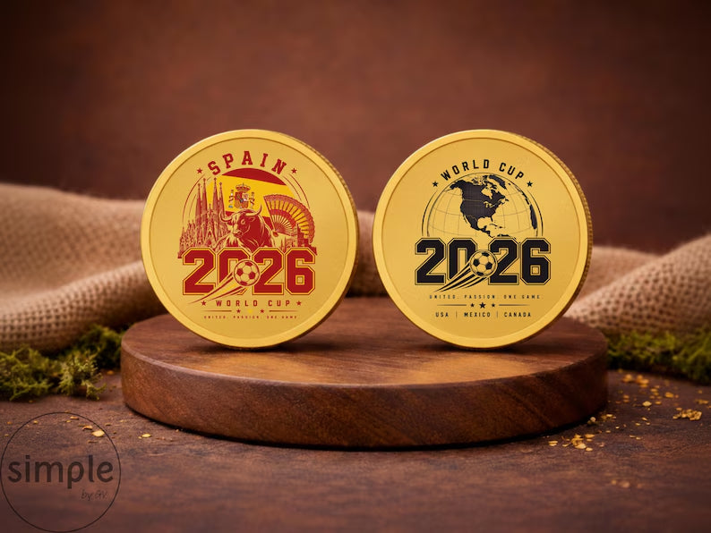 🏆 Flash Sale: 60% OFF ⚽ Spain Team World Cup 2026 Fan Coin