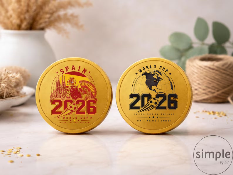 🏆 Flash Sale: 60% OFF ⚽ Spain Team World Cup 2026 Fan Coin