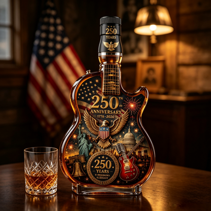 🔥 Limited-Time Offer | America 250th Anniversary Rock Guitar Collector Bottle