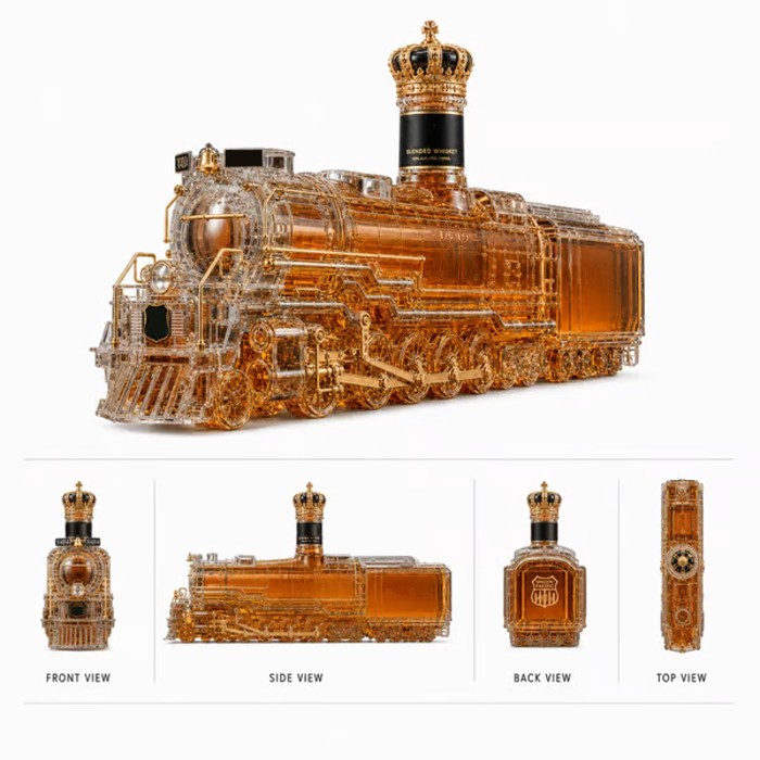 🔥Most Popular in 2026🔥85th Anniversary Locomotive Whiskey Decanter