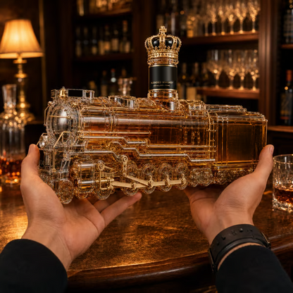 🔥Most Popular in 2026🔥85th Anniversary Locomotive Whiskey Decanter