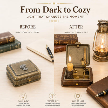 19th Century Style Mechanical Candle Box