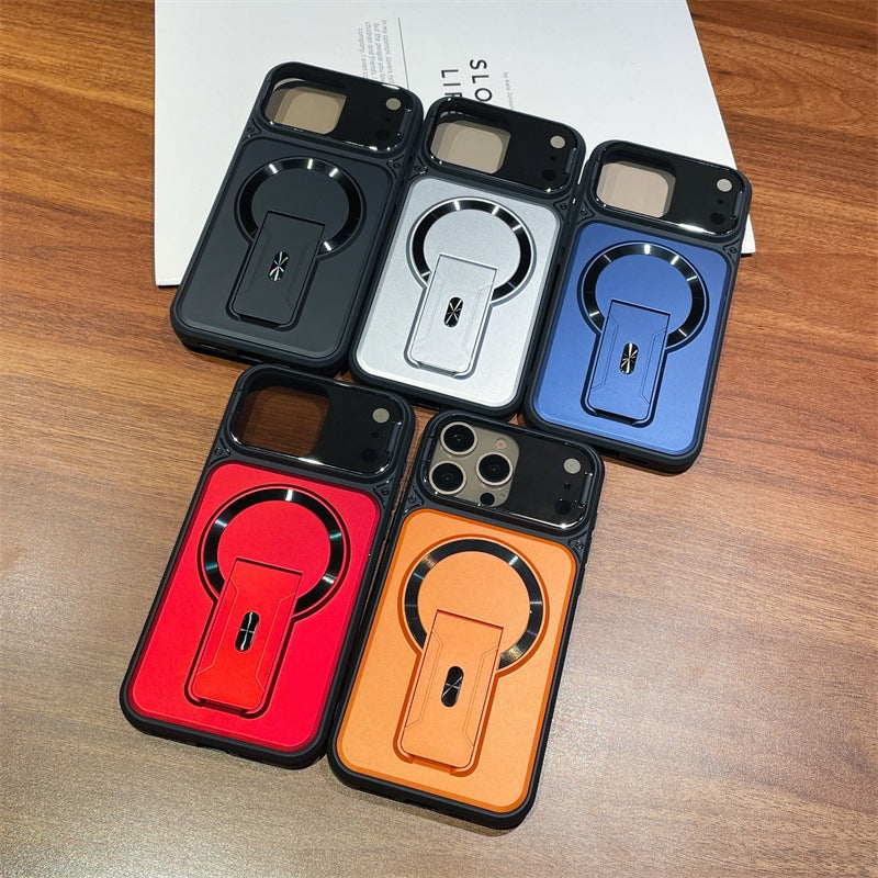 💥 Last Day 49% OFF | Magnetic Ring Stand Phone Case with Foldable Grip & Stylish Protection