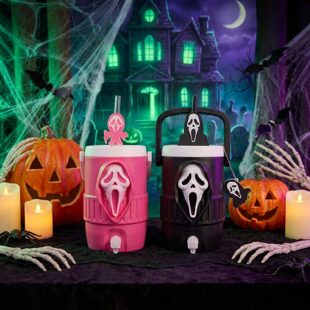 🔥Last Day 50% OFF👻Horror Ghost Face Can Drink Holder