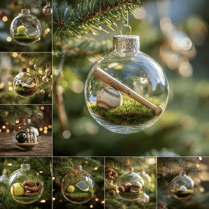 🕒🚨Limited release-🌲⚾Christmas Gift Sports Holiday Ornament(BUY 6 FREE SHIPPING)