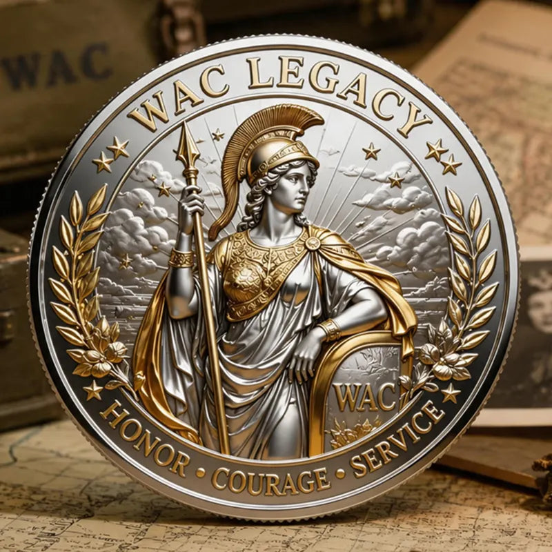 WAC Legacy Commemorative Metal Medal