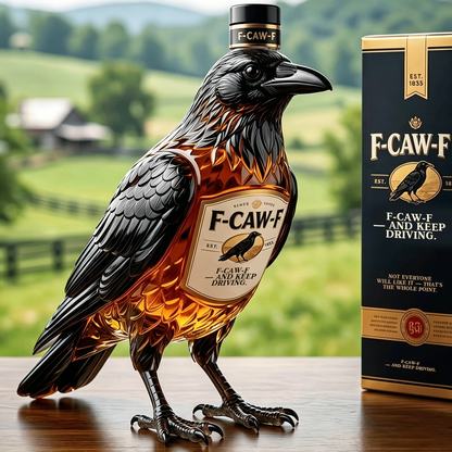💥The F-CAW-F whisky Bottle — For Those Who Laugh at Life and Give Zero F*cks!(🎁BUY 2 FREE SHIPPING)