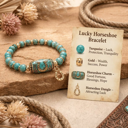 🔥Limited Edition🐎 Western Horse Guardian Crystal Bracelet👍