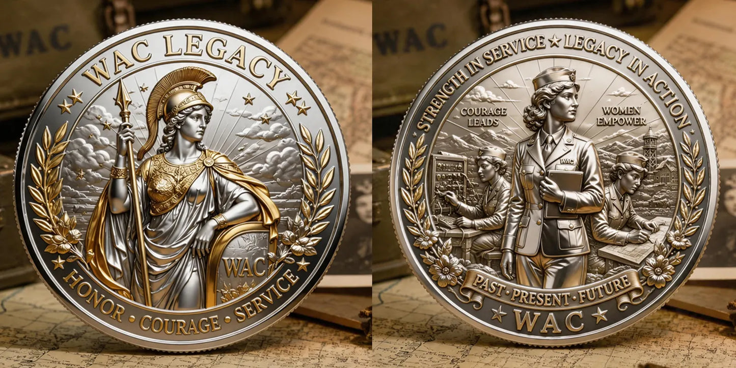 WAC Legacy Commemorative Metal Medal