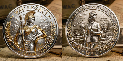 WAC Legacy Commemorative Metal Medal