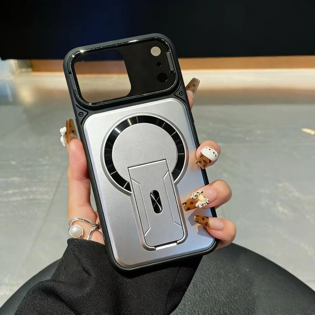 💥 Last Day 49% OFF | Magnetic Ring Stand Phone Case with Foldable Grip & Stylish Protection