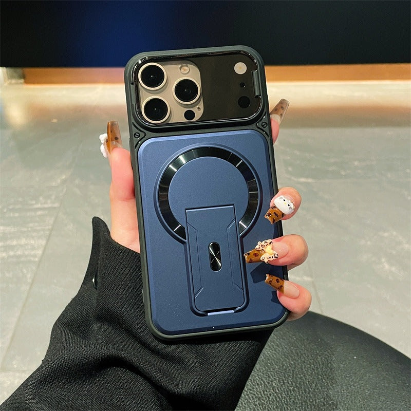 💥 Last Day 49% OFF | Magnetic Ring Stand Phone Case with Foldable Grip & Stylish Protection