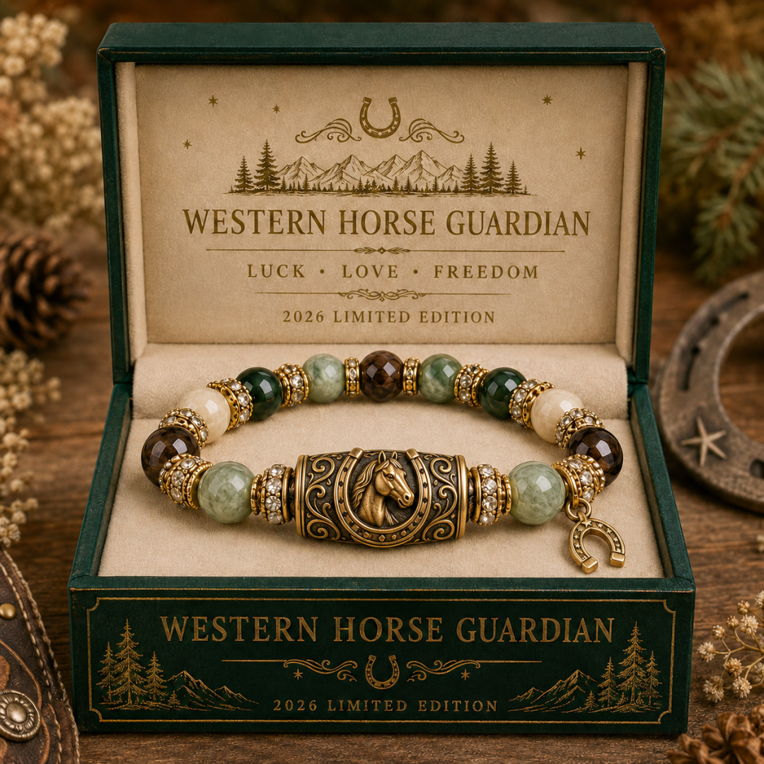 🔥Limited Edition🐎 Western Horse Guardian Crystal Bracelet👍