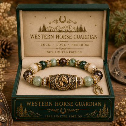🔥Limited Edition🐎 Western Horse Guardian Crystal Bracelet👍