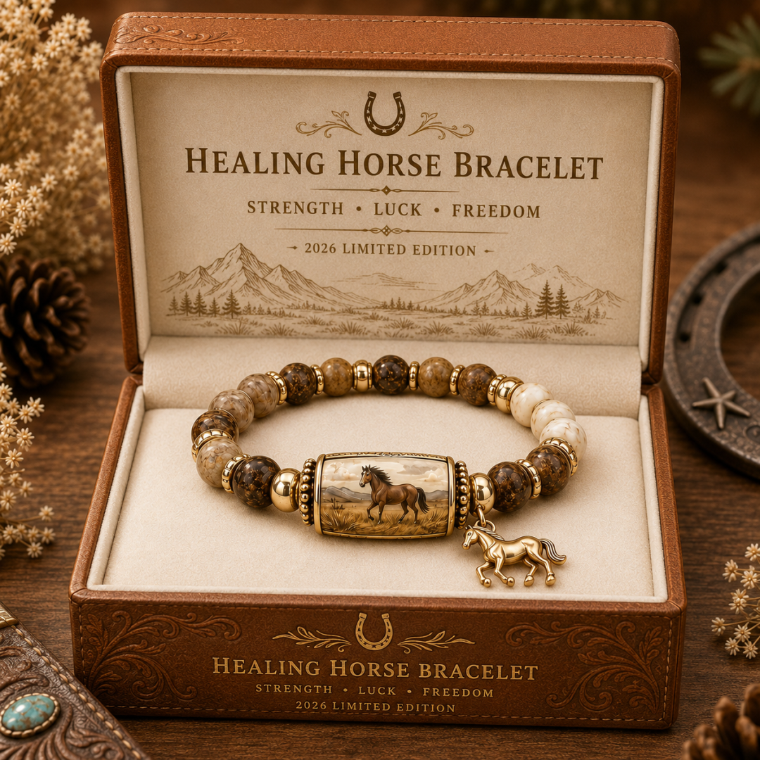🔥Limited Edition🐎 Western Horse Guardian Crystal Bracelet👍