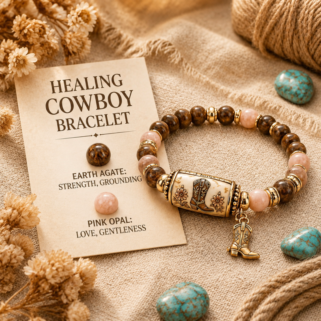 🔥Limited Edition🐎 Western Horse Guardian Crystal Bracelet👍
