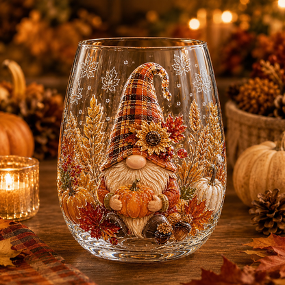🍂✨Autumn Harvest Glass Cup Set