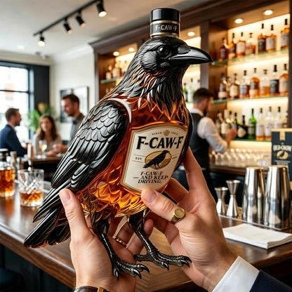 💥The F-CAW-F whisky Bottle — For Those Who Laugh at Life and Give Zero F*cks!(🎁BUY 2 FREE SHIPPING)