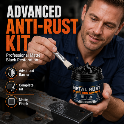 🥳2026 HOT SALE🥳💞50K+ SOLD!🔧🏠 50% OFF! Metal Rust Protection Black Repair Paste – Restores rusty gates, railings & tools. Forms protective coating – no need to replace! 🛡️✨