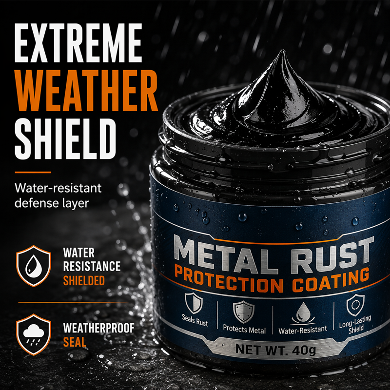 🥳2026 HOT SALE🥳💞50K+ SOLD!🔧🏠 50% OFF! Metal Rust Protection Black Repair Paste – Restores rusty gates, railings & tools. Forms protective coating – no need to replace! 🛡️✨