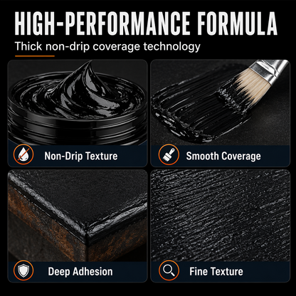 🥳2026 HOT SALE🥳💞50K+ SOLD!🔧🏠 50% OFF! Metal Rust Protection Black Repair Paste – Restores rusty gates, railings & tools. Forms protective coating – no need to replace! 🛡️✨