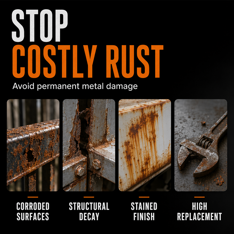 🥳2026 HOT SALE🥳💞50K+ SOLD!🔧🏠 50% OFF! Metal Rust Protection Black Repair Paste – Restores rusty gates, railings & tools. Forms protective coating – no need to replace! 🛡️✨